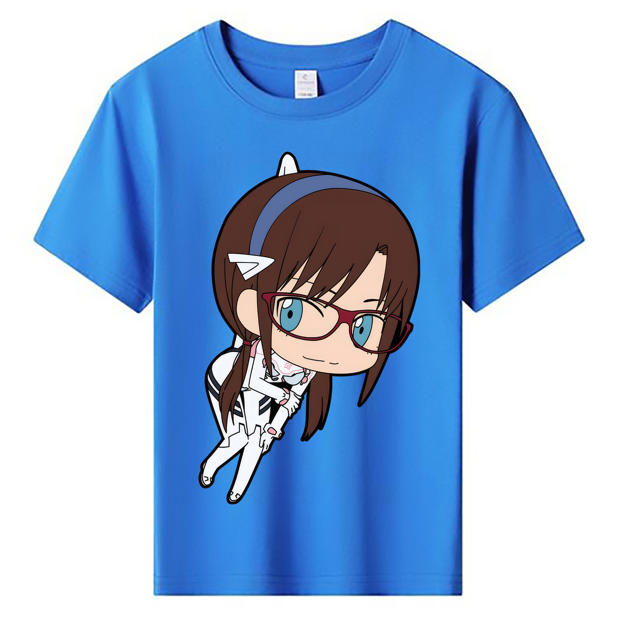 （画像用） EVA 新世紀エヴァンゲリオン 綿100％キッズTシャツ（フロントプリント）
